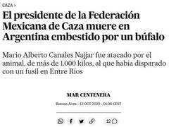 Enlace a Cazador cazado