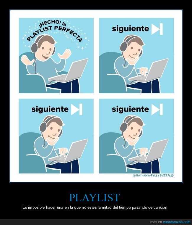 playlist,perfecta,siguiente