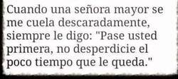 Enlace a Cómo actuar cuando una vieja se cuele