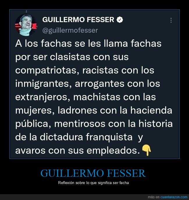 guillermo fesser,fachas