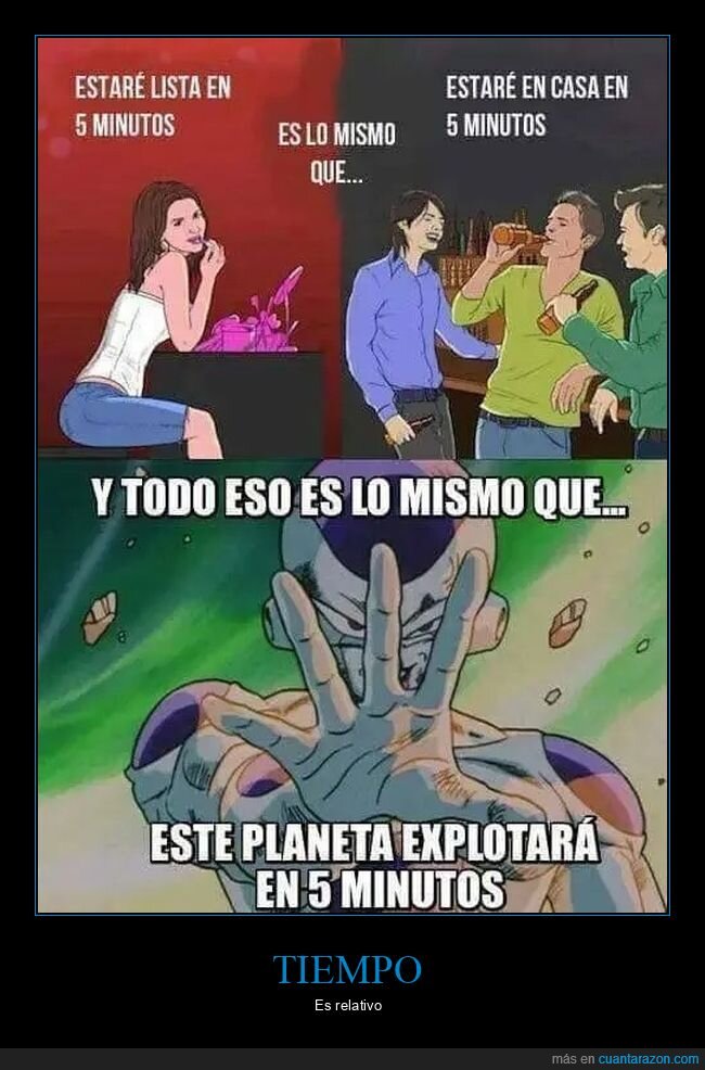 5 minutos,dragon ball,freezer,tiempo