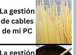 Enlace a Gestión de cables
