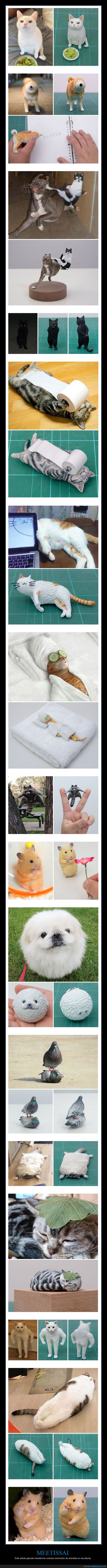 meetissai,animales,esculturas