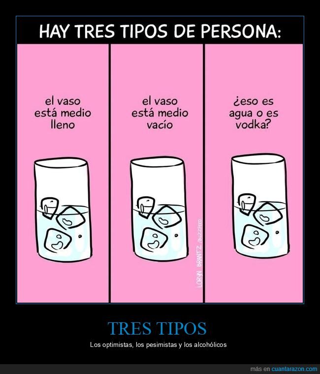 tipos,vaso,lleno,vacía,vodka