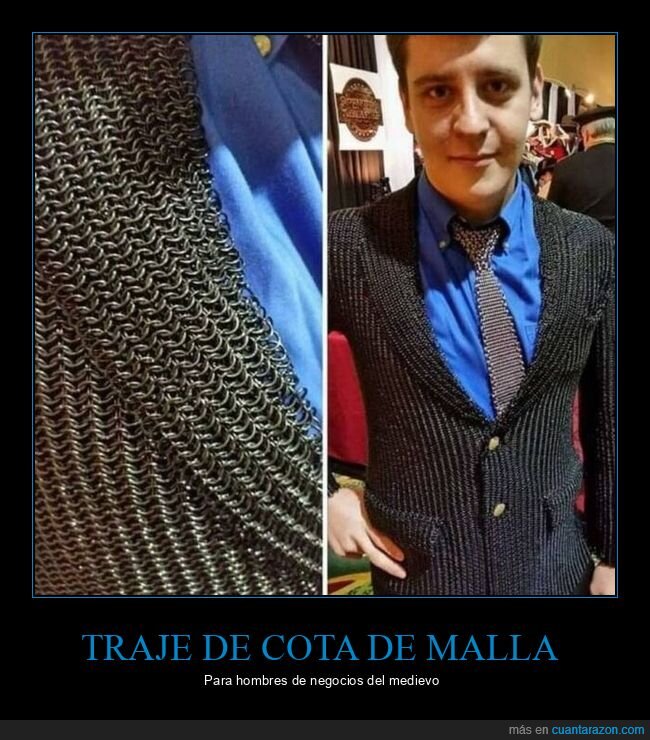 traje,cota de malla