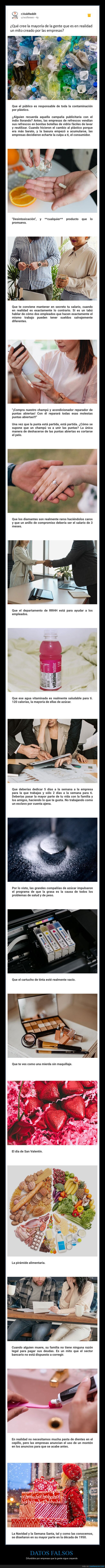 datos falsos,empresas