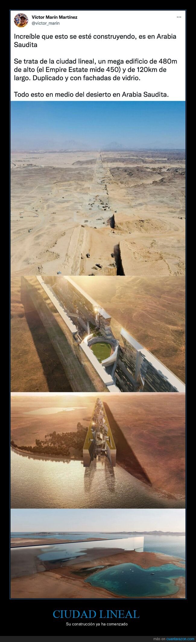 ciudad lineal,arabia,desierto,wtf