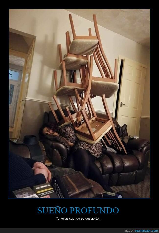 durmiendo,sillas,trolling