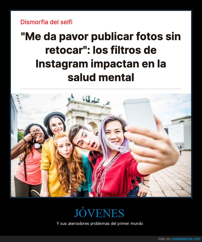 filtros,instagram,salud mental