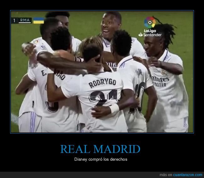 real madrid,disney,derechos