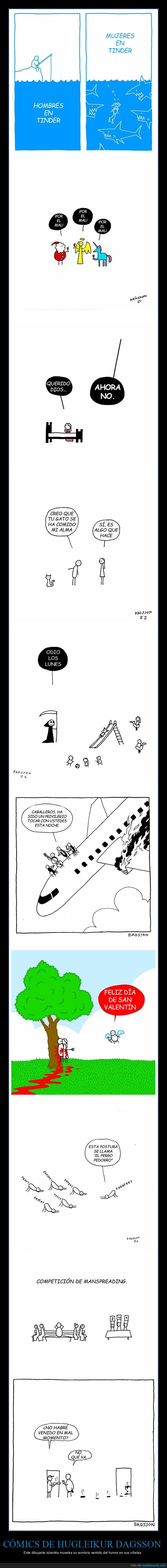 hugleikur dagsson,cómics