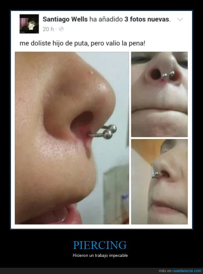 fails,nariz,piercing