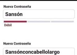 Enlace a Hace falta una contraseña más fuerte
