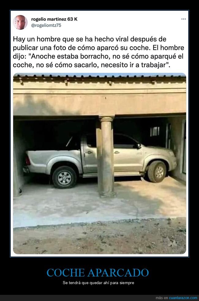 coche,aparcado,borracho,wtf
