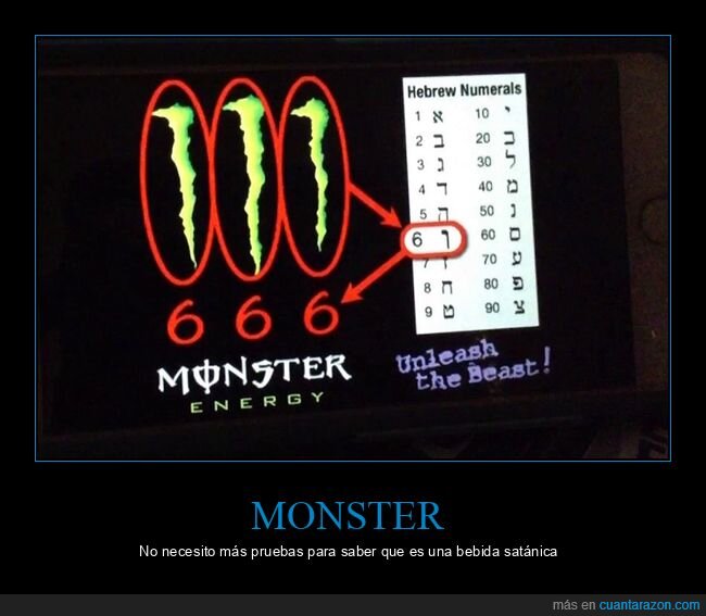 666,conspiranoicos,monster