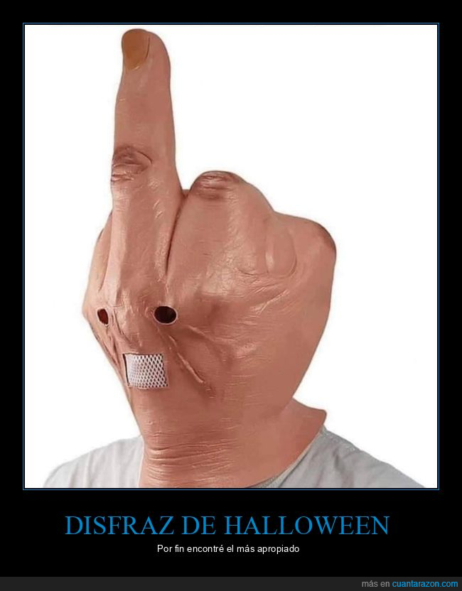 disfraz,halloween,dedo