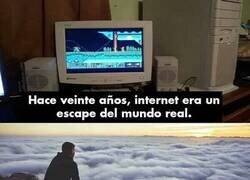 Enlace a Internet ya no es lo que era...