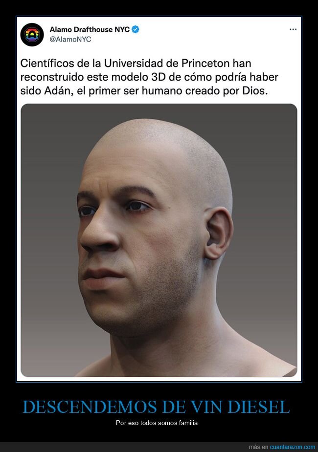 adán,parecidos,vin diesel