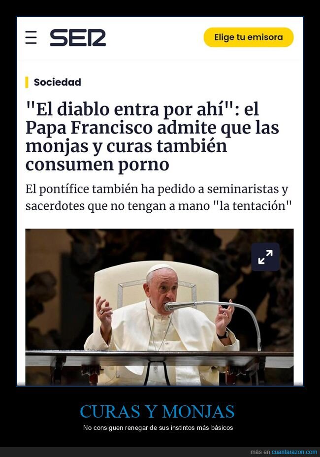 curas,monjas,papa