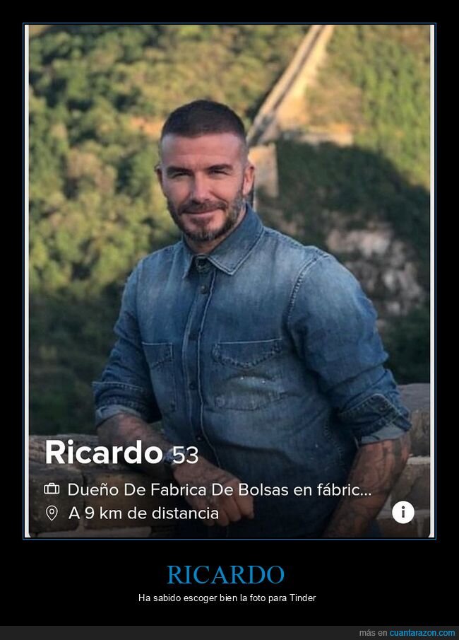 ricardo,beckham,tinder