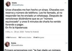 Enlace a La surrealista conversación de una camarera con un cliente que hizo un 