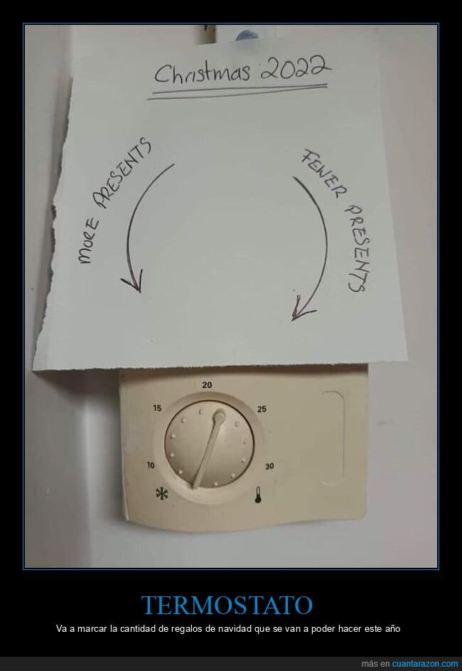 termostato,calefacción,regalos,navidad