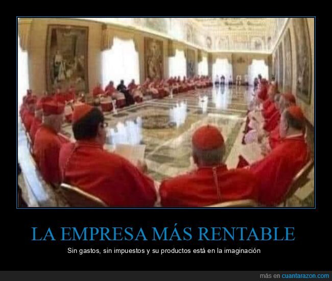 iglesia,empresa,rentable