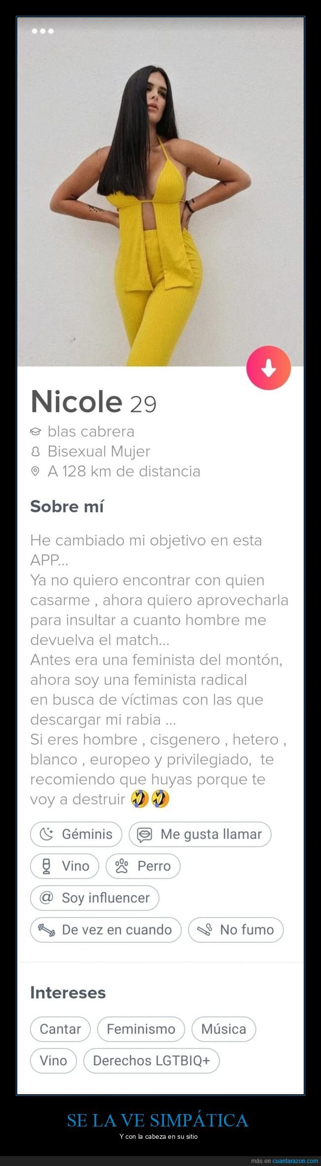 tinder,feminista