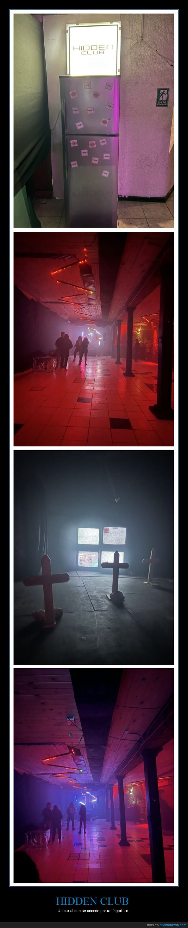 hidden club,bar,nevera