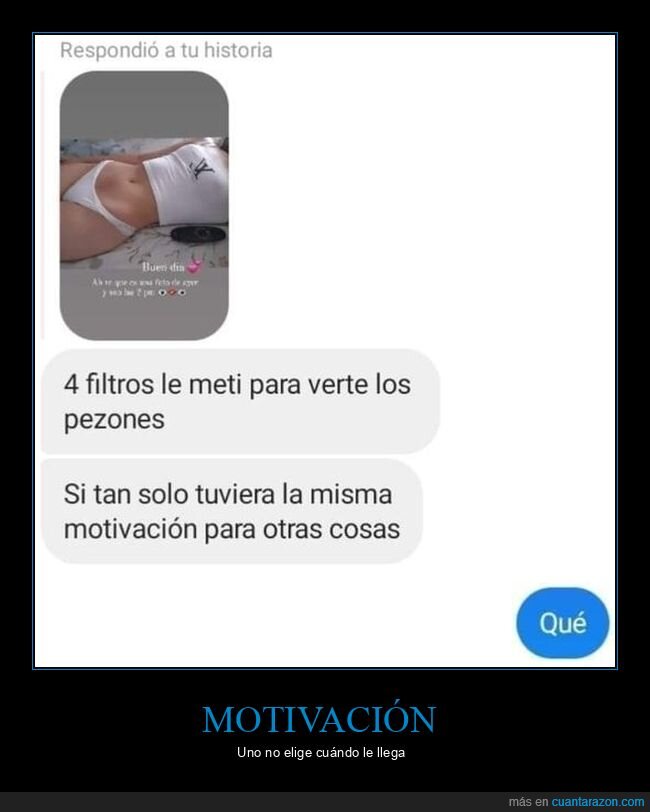 filtros,motivación