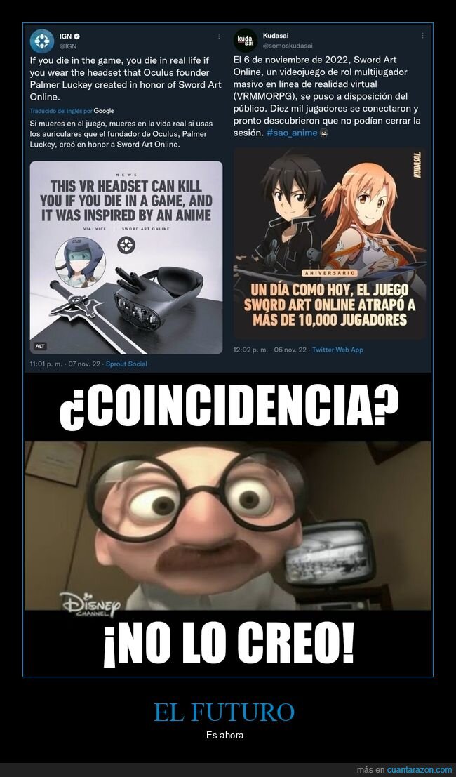 sword art onlie,realidad virtual,anime,manga,videojuegos,coincidencia