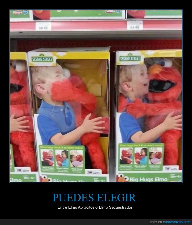 elmo,muñeco,niño,secuestrador