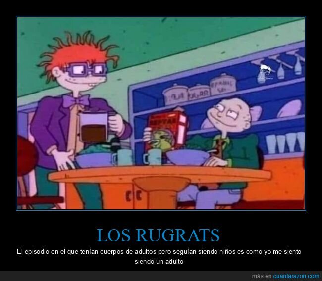 rugrats,adultos,niños