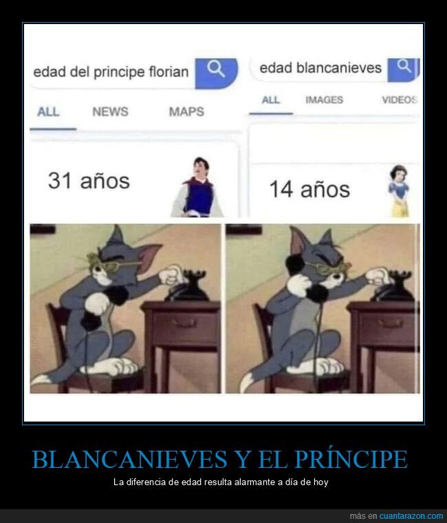 blancanieves,príncipe florian,edad