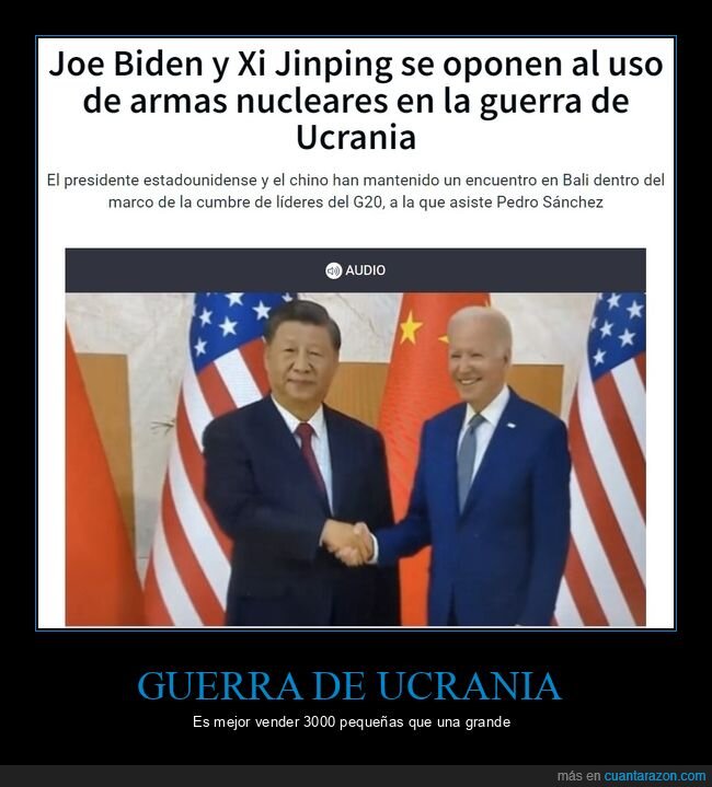 joe biden,xi jinping,armas nucleares,ucrania,políticos