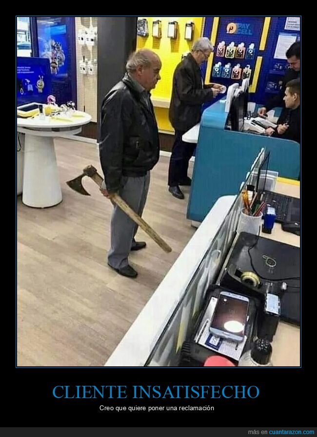 abuelo,hacha,tienda,wtf