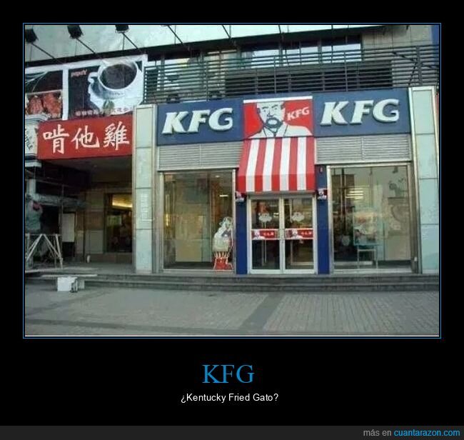 chinos,kfc,kfg,restaurante