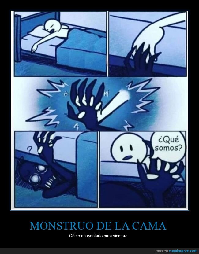 monstruo,cama