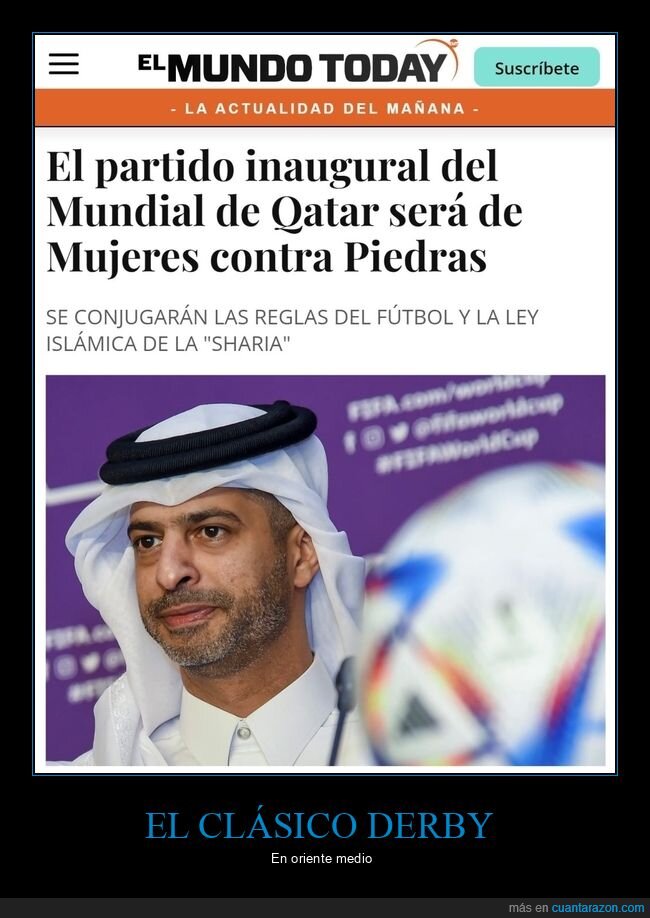 mundial,qatar,mujeres,piedras,el mundo today