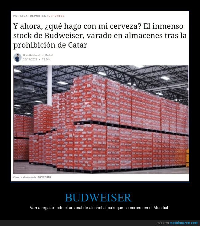 budweiser,cerveza,prohibición,mundial,qatar