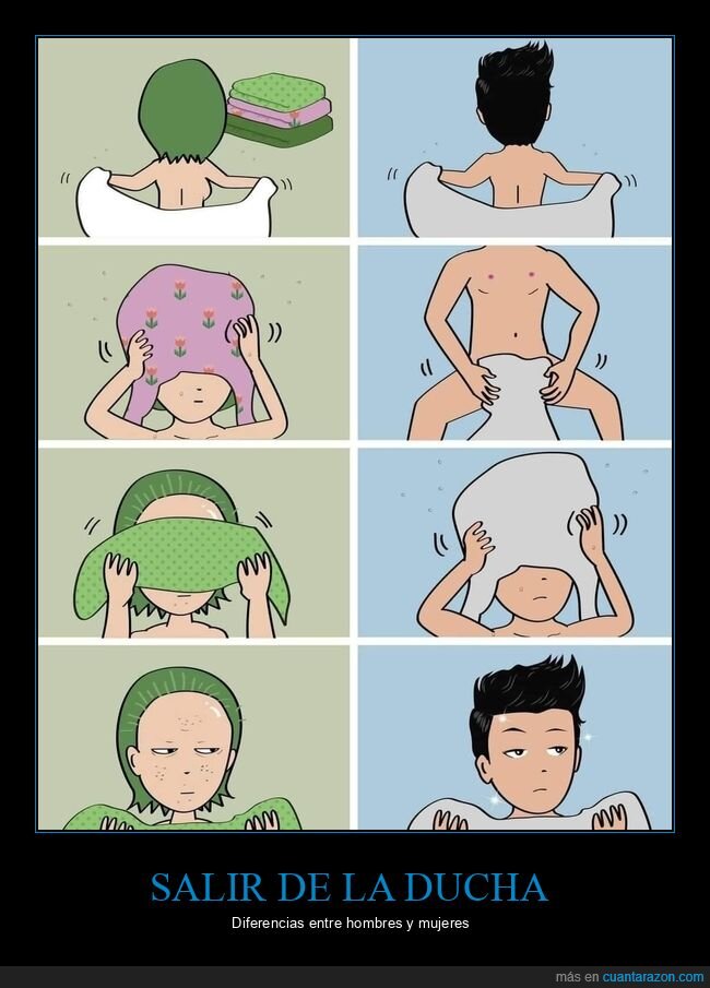 ducha,toallas,hombres,mujeres