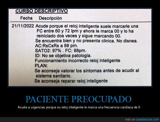 paciente,urgencias,reloj inteligente,frecuencia cardíaca