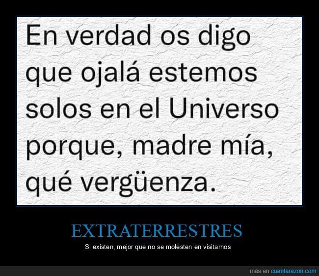 solos,universo,vergüenza