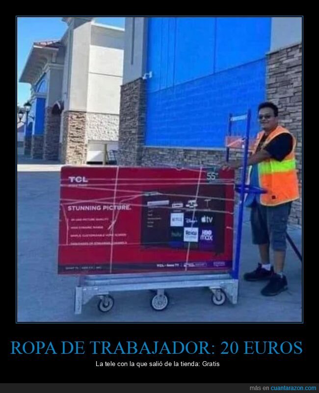 ropa,trabajador,televisión,tienda