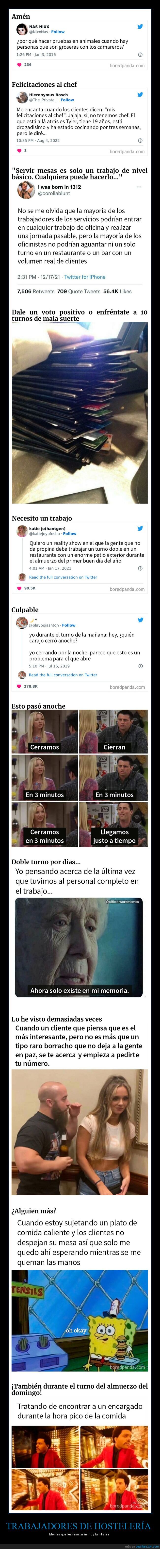 hostelería,memes