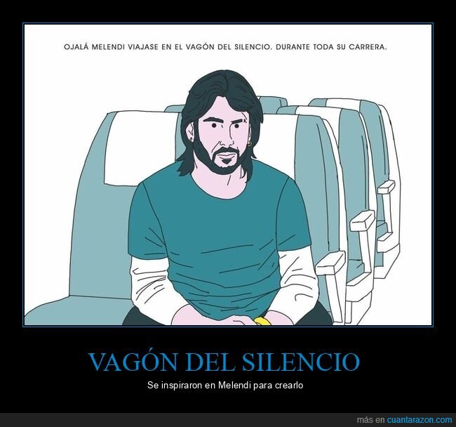 melendi,vagón del silencio