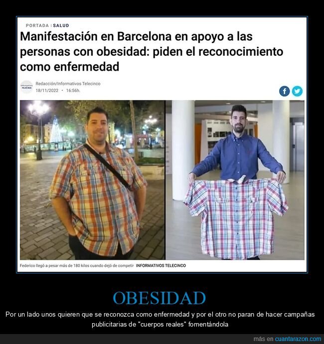 manifestación,obesidad