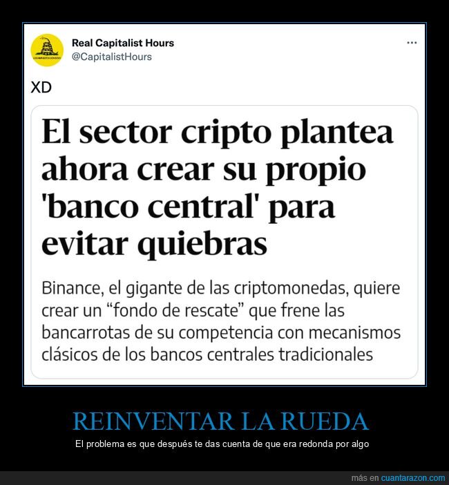 banco central,criptomonedas,quiebras