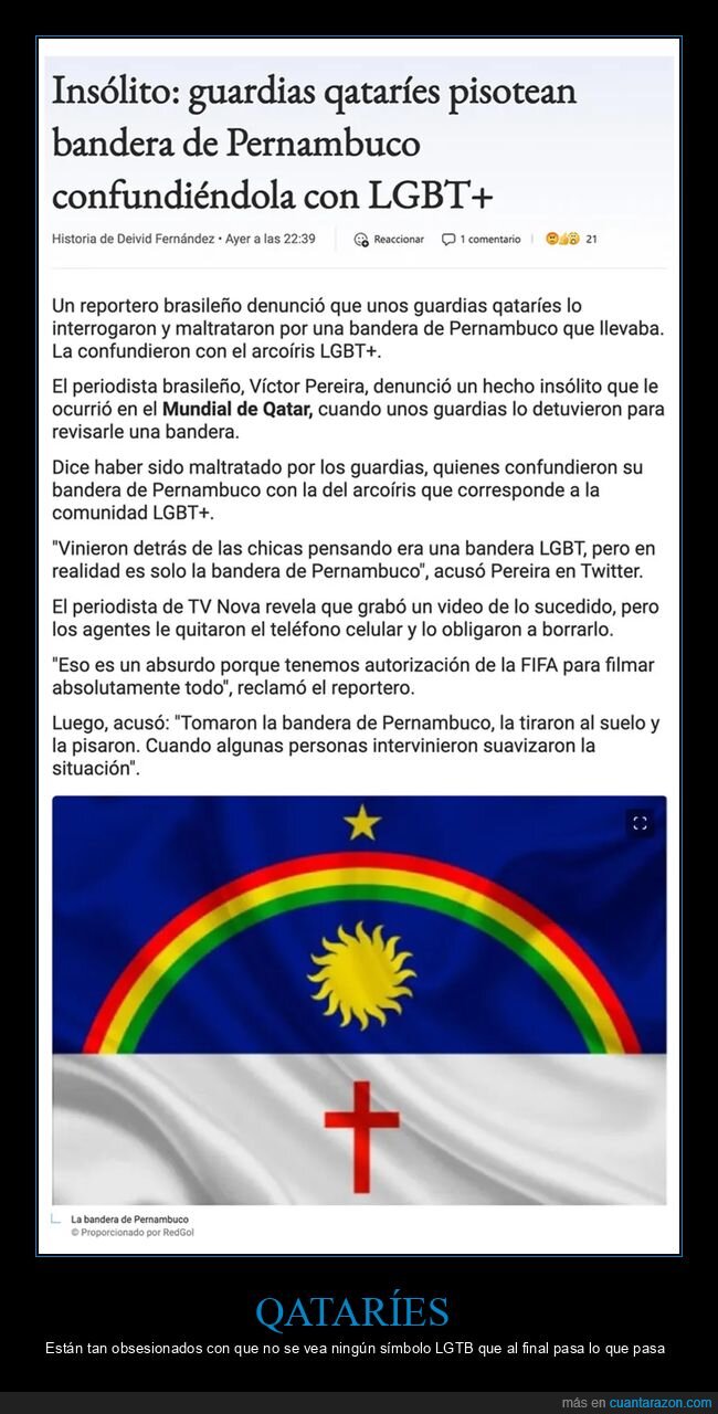 bandera,fails,lgbt,mundial,pernambuco,qatar