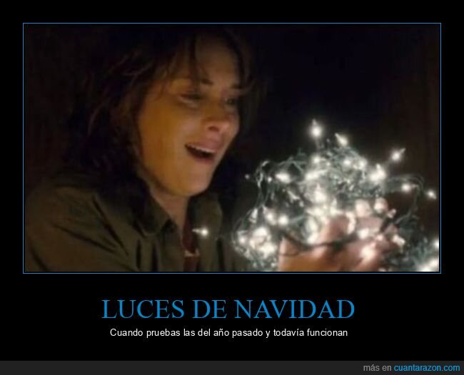 luces de navidad,año pasado,funcionar